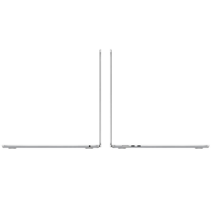 Apple MacBook Air 15" (M3, 8C CPU/10C GPU, 2024), 16 ГБ, 512 ГБ SSD, серебристый